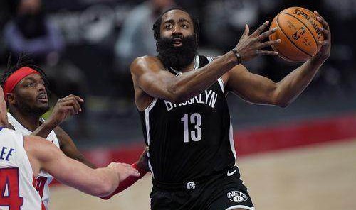 哈登自信季后赛开始前重返赛场 篮网急需胡子救驾